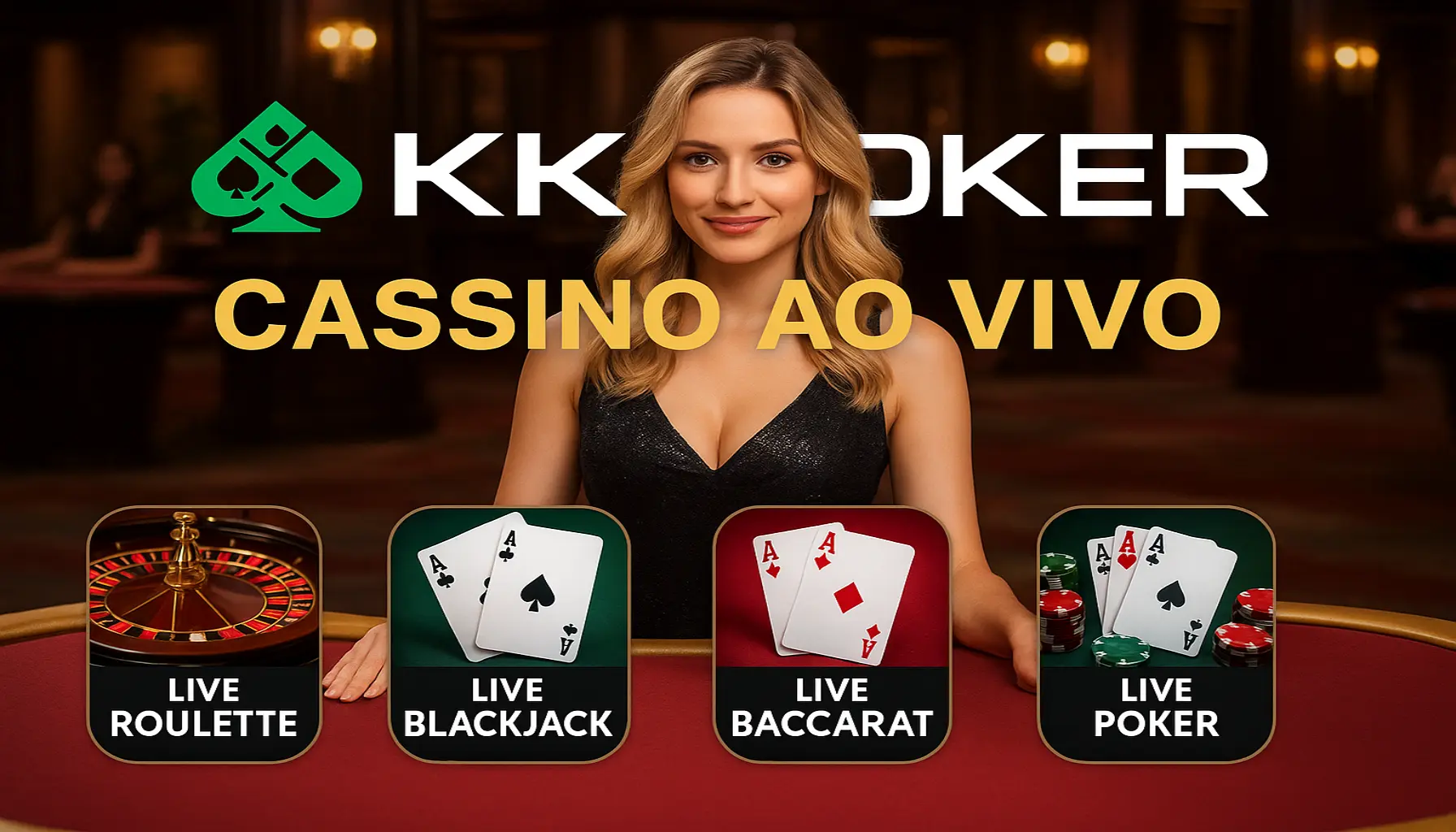 O KKPOKER Live Casino lança promoções regularmente