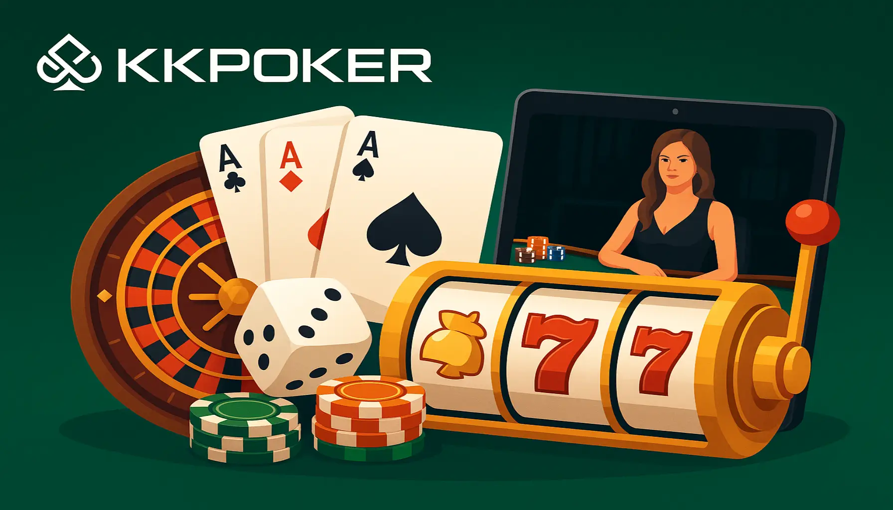 Jogos de cassino online KKPOKER